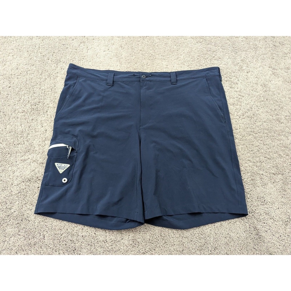Columbia PFG Terminal Tackle Shorts‎ Mens 48 Blue Sportswear Outdoor
